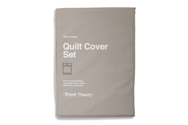 Cinderblock Quilt Cover Set