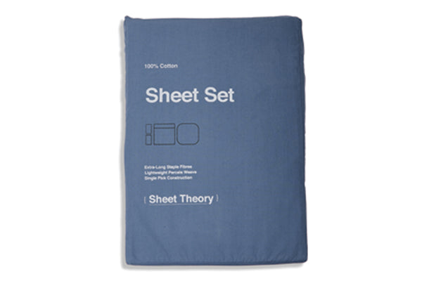 Denim Blue Sheet Set
