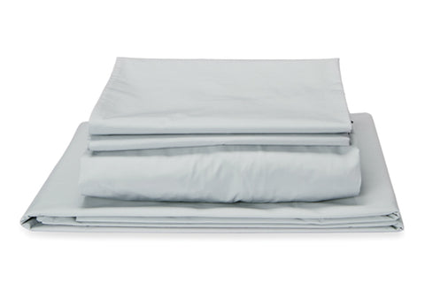 Straight Up White Quilt Cover Set